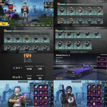 خرید و فروش اکانت پابجی موبایل