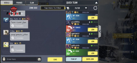 خرید و فروش اکانت پابجی موبایل