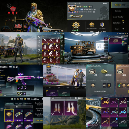 خرید و فروش اکانت پابجی موبایل