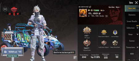 خرید و فروش اکانت پابجی موبایل