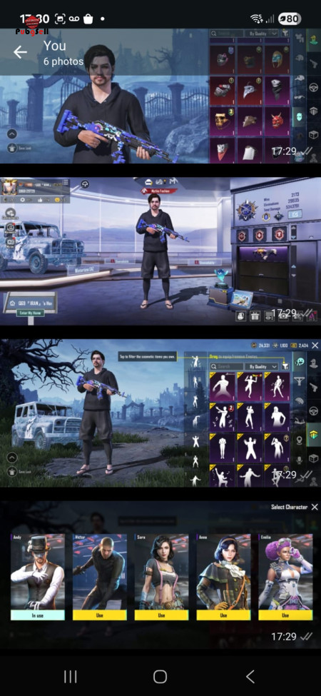 خرید و فروش اکانت پابجی موبایل