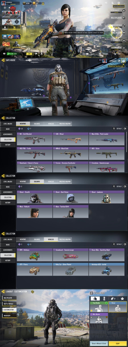 خرید و فروش اکانت پابجی موبایل