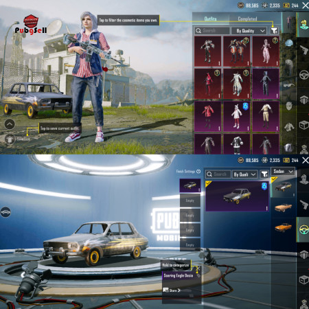 خرید و فروش اکانت پابجی موبایل