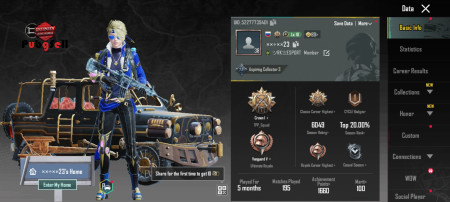 خرید و فروش اکانت پابجی موبایل