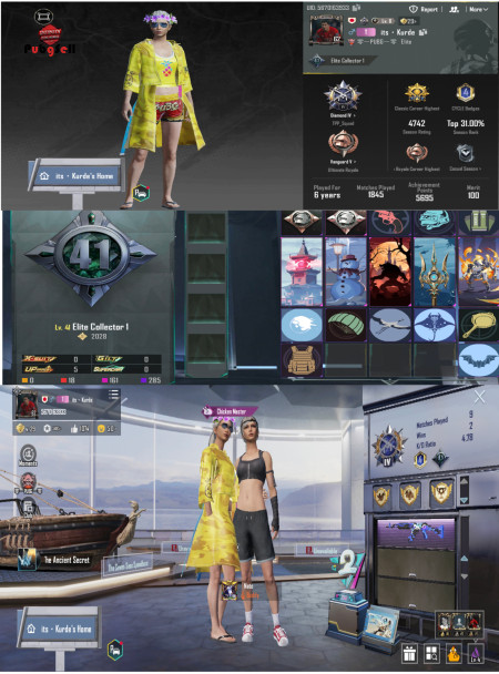 خرید و فروش اکانت پابجی موبایل