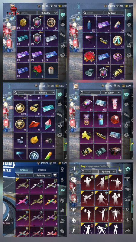 خرید و فروش اکانت پابجی موبایل