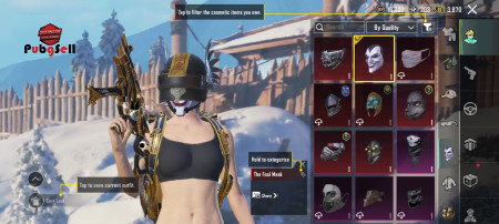 خرید و فروش اکانت پابجی موبایل