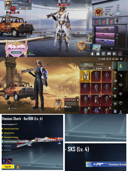 خرید و فروش اکانت پابجی موبایل