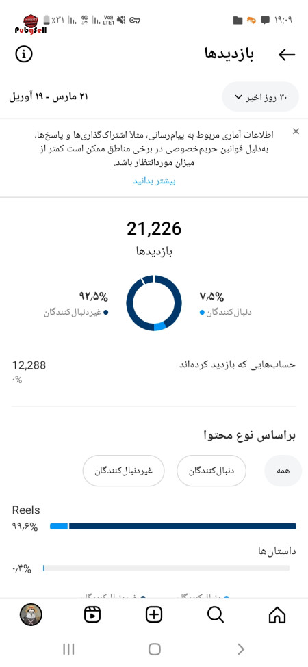 خرید و فروش اکانت پابجی موبایل